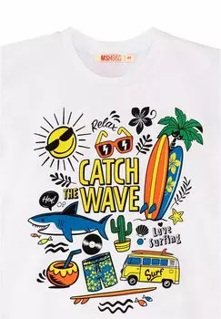 Шорты Vacation +Set Denokids, разноцветные