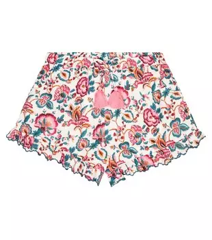 Шорты Valaloid с цветочным принтом Louise Misha, разноцветный