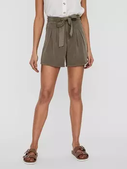 Шорты Vero Moda Kurze Casual Stoff Hose VMMIA, коричневый