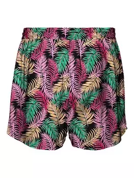 Шорты Vero Moda Kurze Stoff Hose mit Blumen Print Muster VMEASY, черный