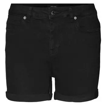 Шорты Vero Moda Luna Fold, черный