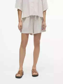 Шорты Vero Moda "VMLINN ЛЬНЯНЫЕ ШОРТЫ WVN NOOS", цвет Moonbeam