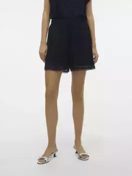 Шорты Vero Moda "VMMAYA HW SHORTS JRS SPE", синий