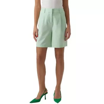 Шорты Vero Moda Zelda Loose Fit High Waist, зеленый