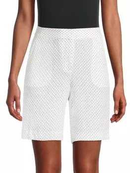 Шорты Veronica в горошек Ungaro, белый