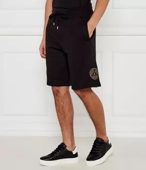 Шорты Versace Jeans Couture свободного кроя, черный