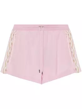 Шорты Versace с цепочкой, розовый