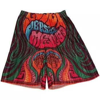 Шорты Versace Shorts Multicolor, разноцветный