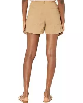 Шорты Vince Casual Linen Shorts, цвет Almond
