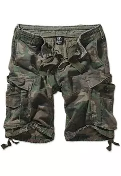 Шорты Vintage Brandit, цвет olive camo
