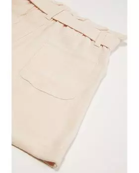 Шорты Vintage Havana Belt Button-Up Shorts, песочный