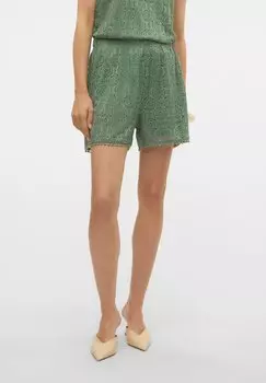 Шорты VMMAYA HW JRS VO Vero Moda, зеленый