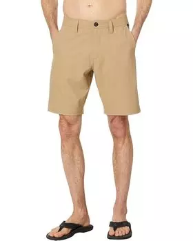 Шорты Volcom Frickin Cross Shred Slub 20" Hybrid Shorts, цвет Dark Khaki