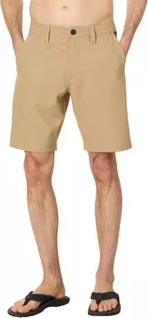 Шорты Volcom Frickin Cross Shred Slub 20" Hybrid Shorts, цвет Dark Khaki