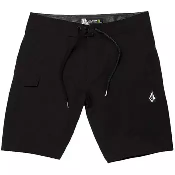 Шорты Volcom Lido Solid Mod 20" Boardshorts, черный