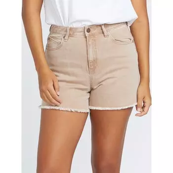 Шорты Volcom STN Step Hirise denim, бежевый