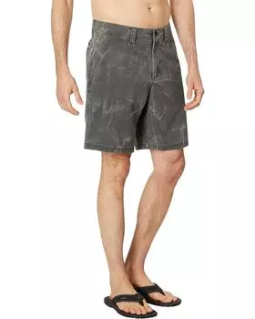 Шорты Volcom Stone Faded 19" Hybrid Shorts, цвет Stealth