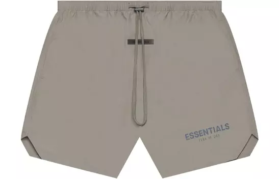 Шорты Volley Short Fear Of God Essentials, серо-коричневый