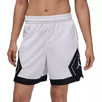 Шорты W 4 дюйма с бриллиантами Jordan, цвет Wei/Schwarz/Schwarz/Wei