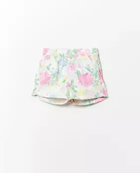 Шорты в цветочек Sfera, многоцветный