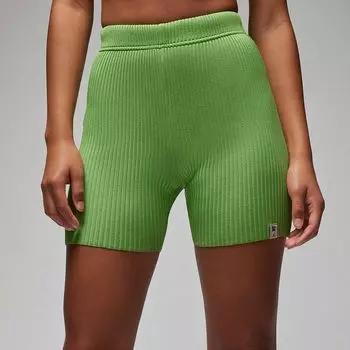 Шорты W J SP UNION X BBS BIKING SHORTS Jordan, цвет Limetteneis/Kokosnussmilch