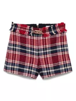 Шорты в клетку Abel & Lula, синий