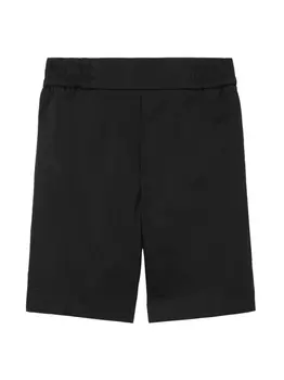 Шорты в клетку Burberry Kids, коричневый