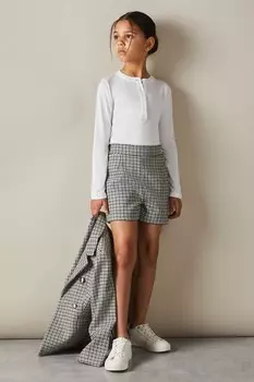 Шорты в клетку Чарли Reiss, черный