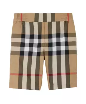 Шорты в клетку Halford Burberry, бежевый