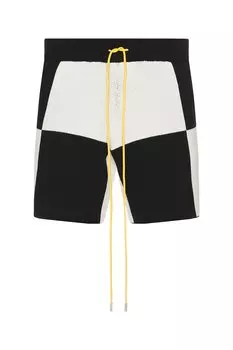 Шорты в клетку из жаккарда Diet Starts Monday, black