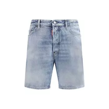 Шорты в морском стиле Dsquared2, светло-голубой