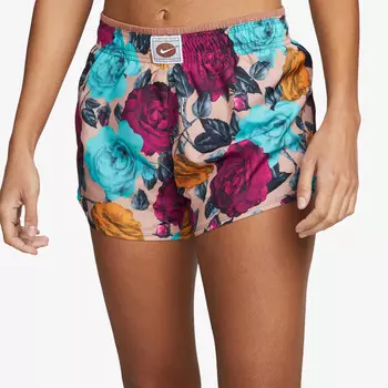 Шорты w nk df ic aop 10k короткие Nike, розовый