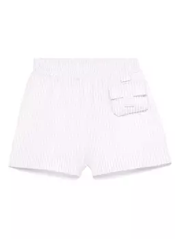 Шорты в полоску Fendi Kids, розовый