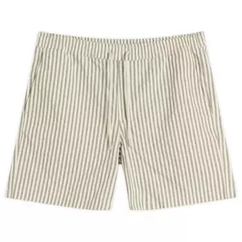 Шорты в полоску Грегор Nn07, зеленый
