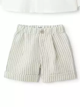 Шорты в полоску Il Gufo, белый