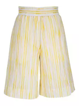 Шорты в полоску Odeeh, желтый