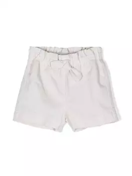 Шорты в рубчик с кулиской Il Gufo, серый