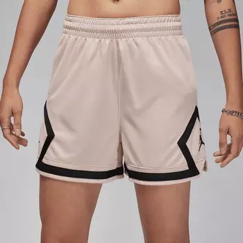Шорты W Sport Diamond 4 дюйма Jordan, цвет Beige/Schwarz