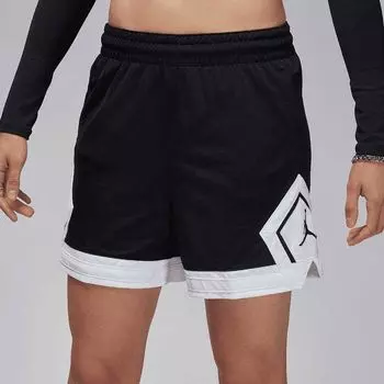 Шорты W SPORT DIAMOND SHORTS 4IN Jordan, цвет Black/White/White