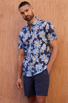 Шорты в стиле джоггер из хлопка-лиоцелла Threadbare, синий