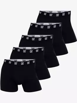 Шорты в стиле ретро Cr7, черный