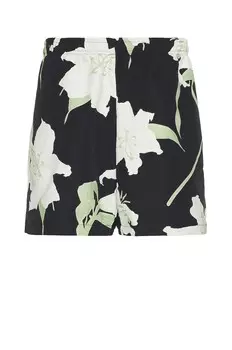 Шорты Wao The Swim, цвет Black White Floral