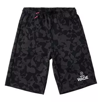 Шорты Way of Wade с графическим принтом по всей поверхности Li-Ning, черный