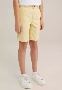 Шорты WE Fashion, желтые