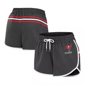 Шорты WEAR by Erin Andrews Tampa Bay Buccaneers, оловянный