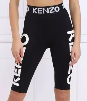 Шорты велосипедные Kenzo Slim Fit, черный