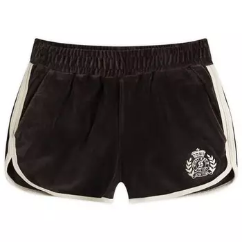 Шорты велюровые Ny Crest Sporty & Rich, бежевый