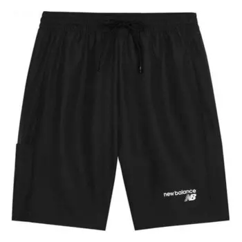 Шорты ветровки шорты New Balance, черный