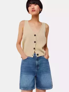 Шорты Whistles Authentic Denim, цвет denim