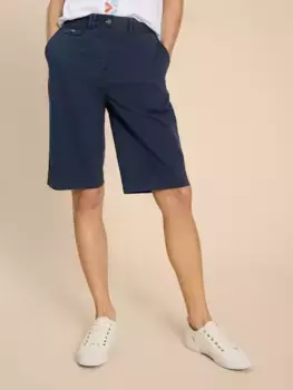 Шорты White Stuff Hayley Organic Cotton Chino, цвет dark navy